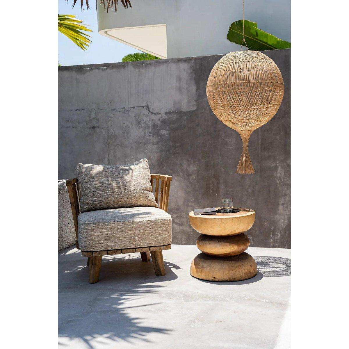 Die Wonton Stehlampe – Anhänger – Natur - HomeDesign Knaus