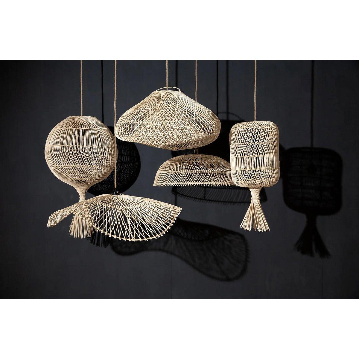 Die Wonton Stehlampe – Anhänger – Natur - HomeDesign Knaus