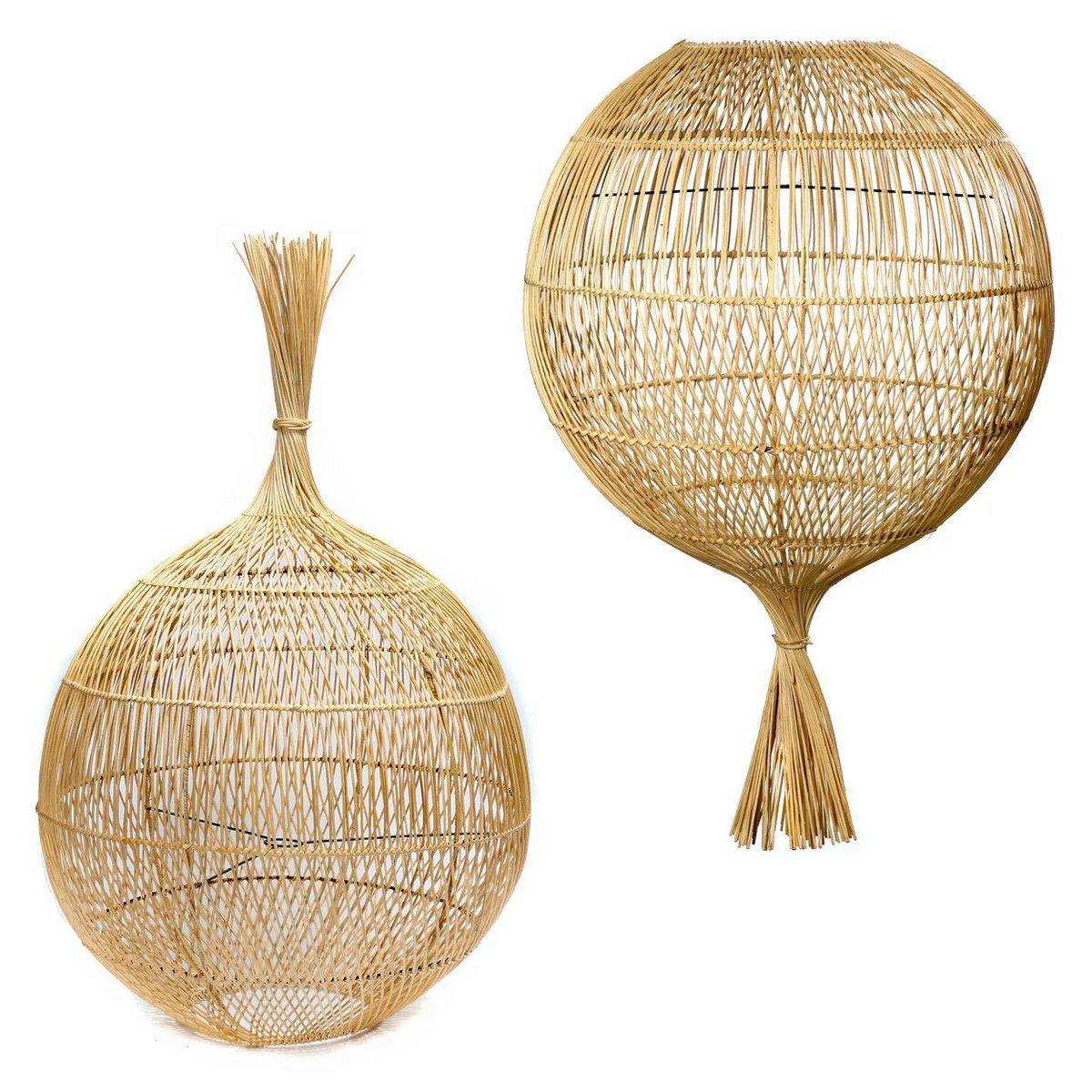 Die Wonton Stehlampe – Anhänger – Natur - HomeDesign Knaus
