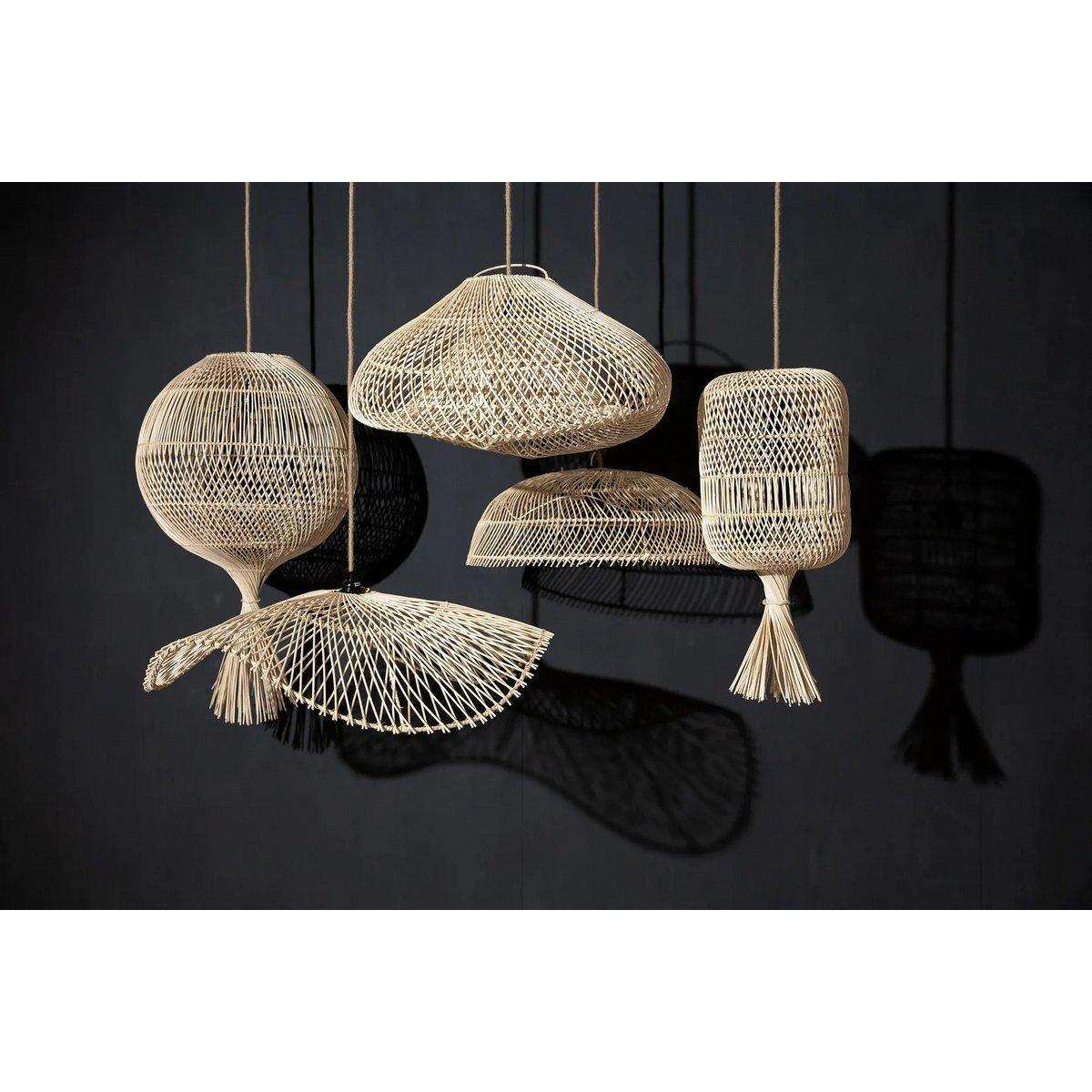 Die Wonton Stehlampe – Anhänger – Natur - HomeDesign Knaus