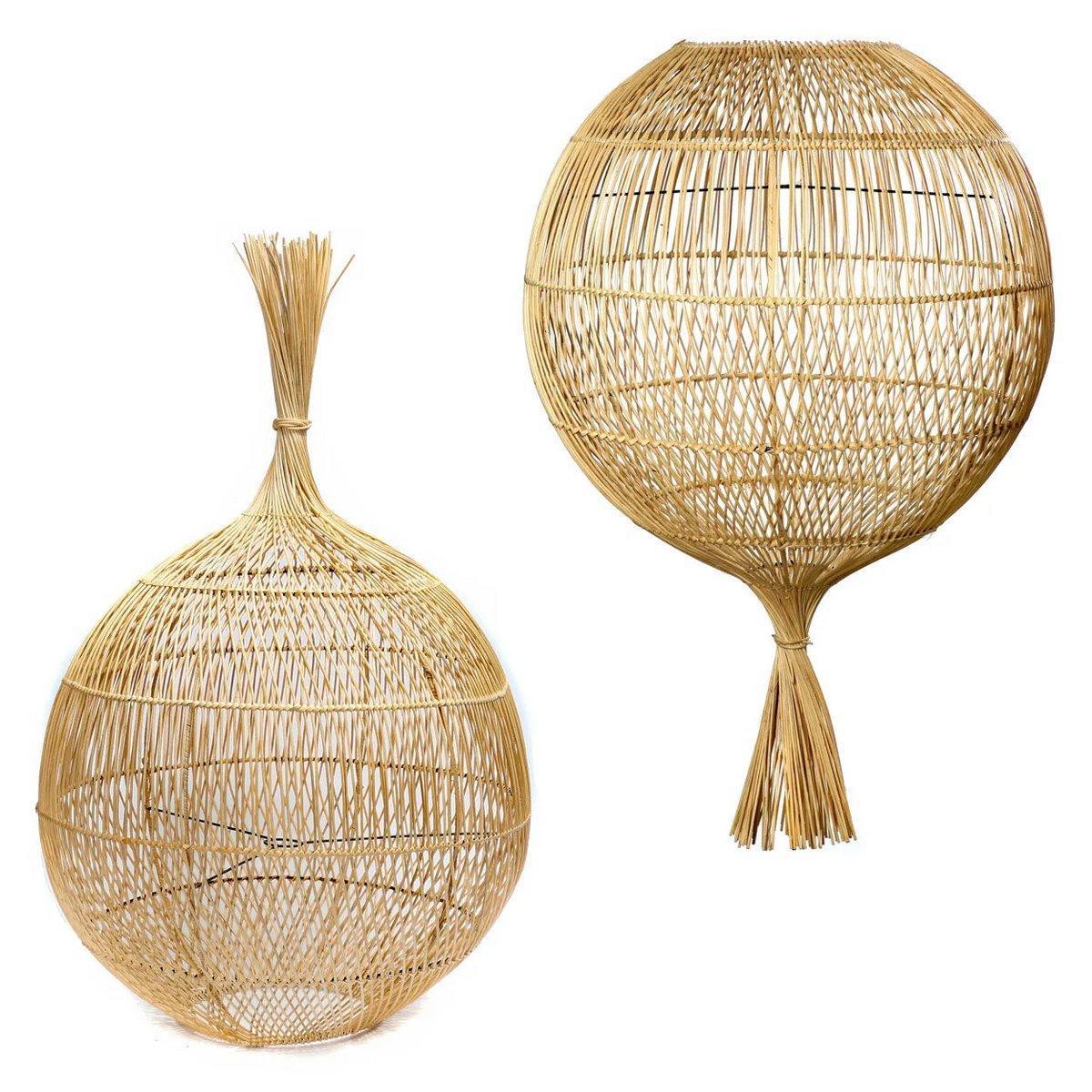 Die Wonton Stehlampe – Anhänger – Natur - HomeDesign Knaus