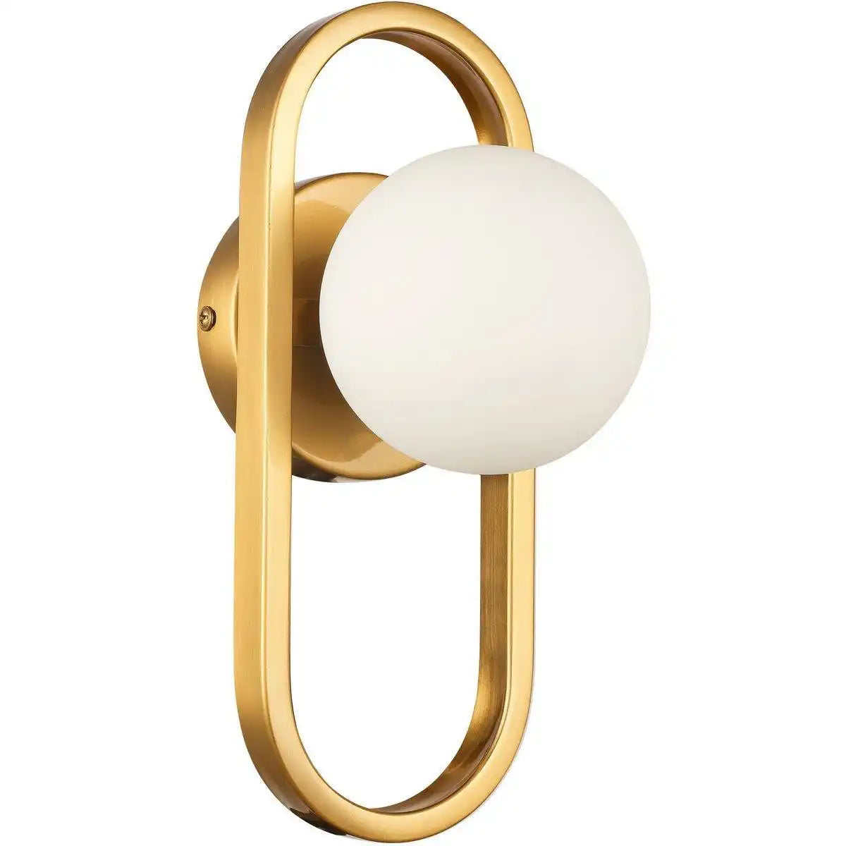 Donna Wandleuchte Weißgold Gold Wandlampe - HomeDesign Knaus