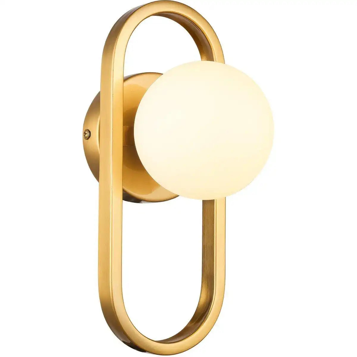 Donna Wandleuchte Weißgold Gold Wandlampe - HomeDesign Knaus