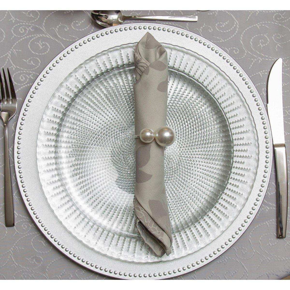 DOPPELTER SERVIETTENRING - 4ER-SET - HomeDesign Knaus