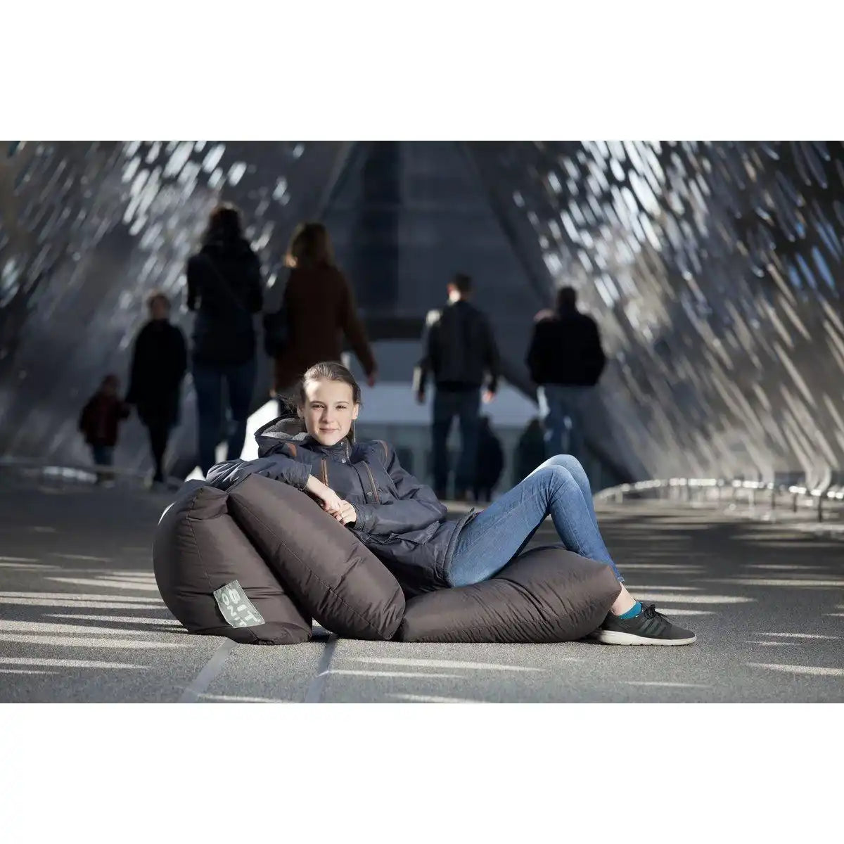 DOUBLE FUN - gris foncé - HomeDesign Knaus