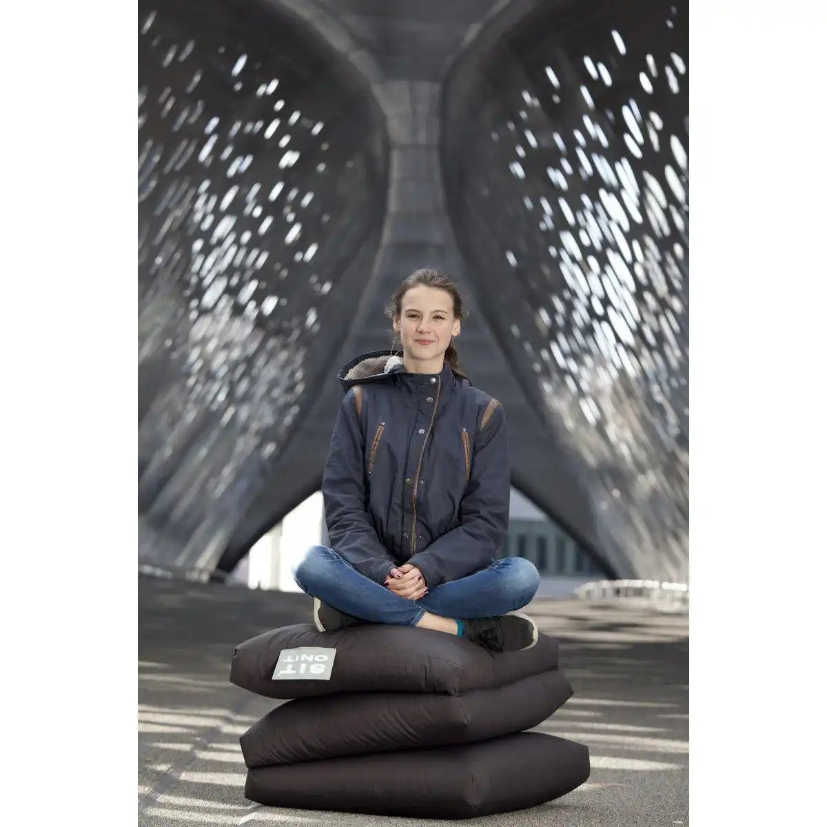 DOUBLE FUN - gris foncé - HomeDesign Knaus