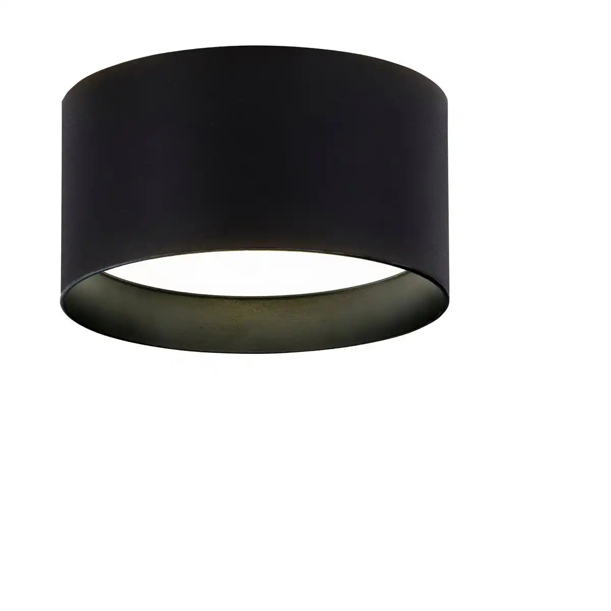 LED Spot "TRIOS" Ø 14 cm schwarz, aus Metall und Kunststoff mit integrierten LEDs