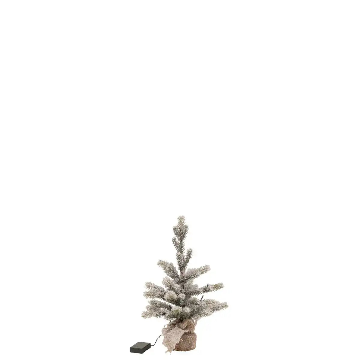 J-Line Weihnachtsbaum – Jute/Kunststoff – 50 cm – LED