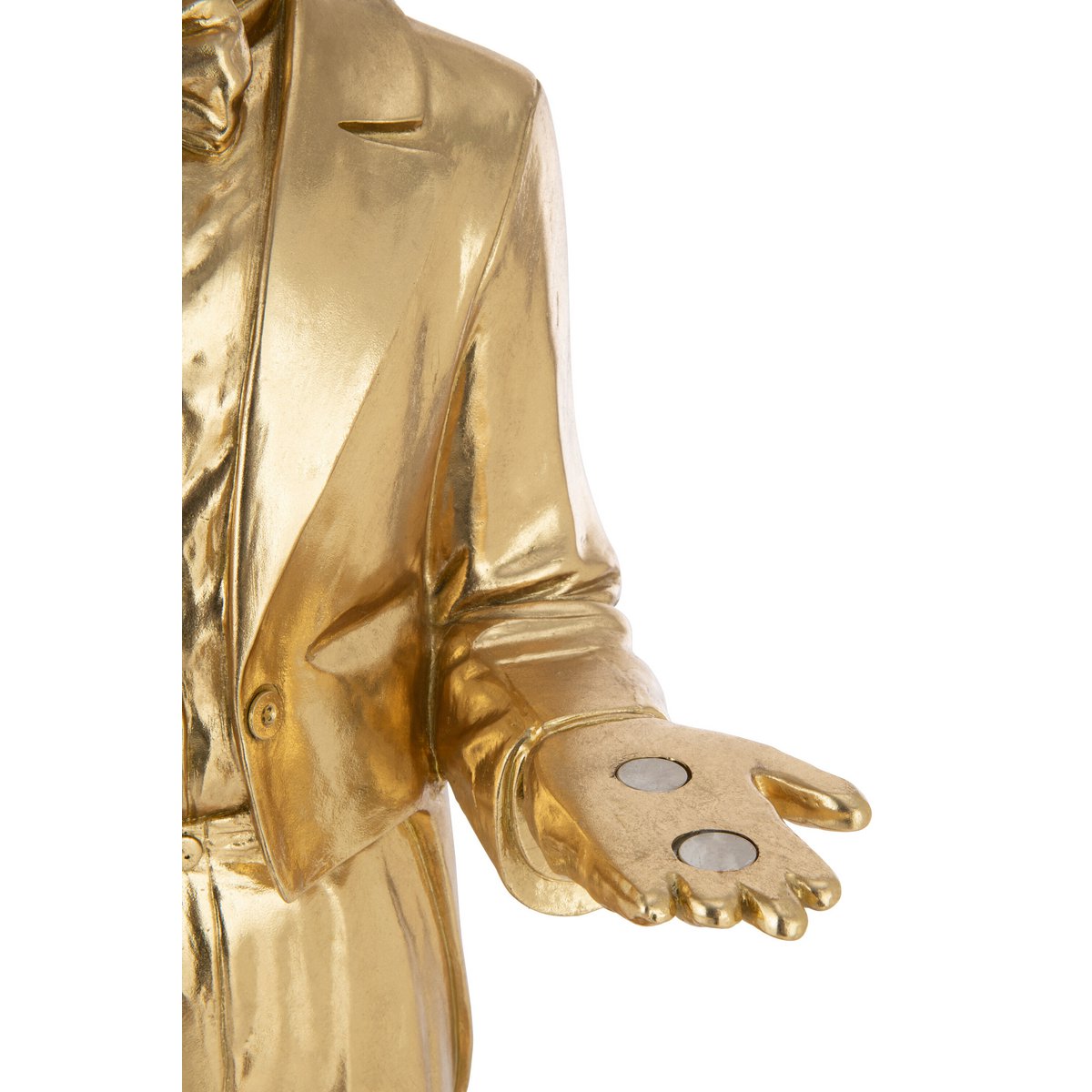 J -Line Decoration Hert Oberplateau - Polyresin - Gold