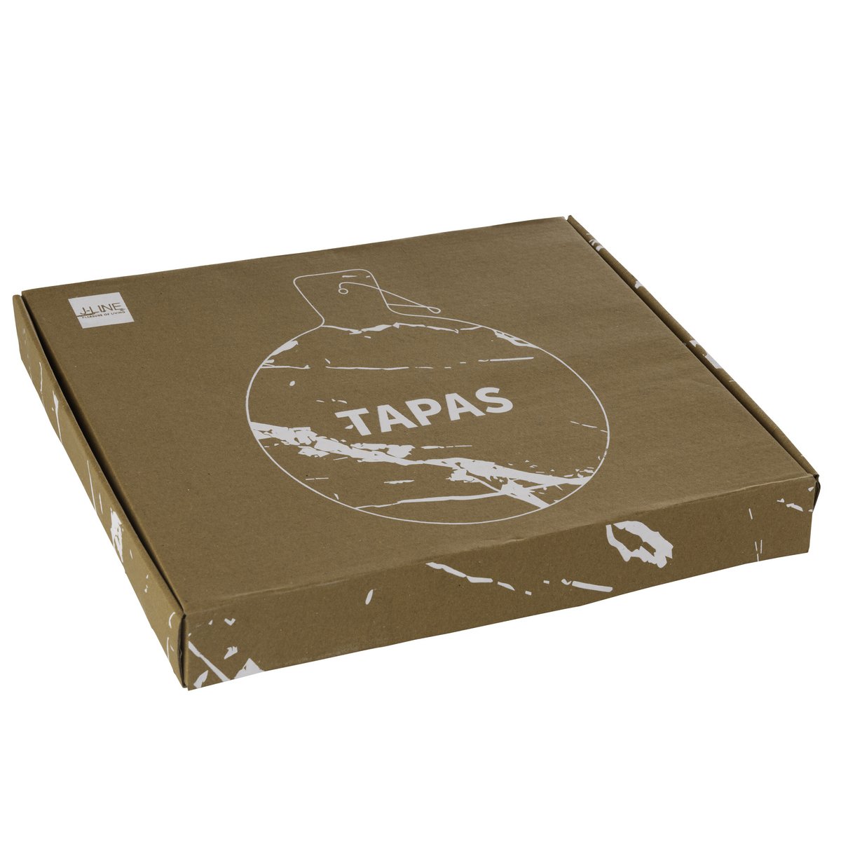 J-Line-Käseplanke um Apero Tapas Weiß