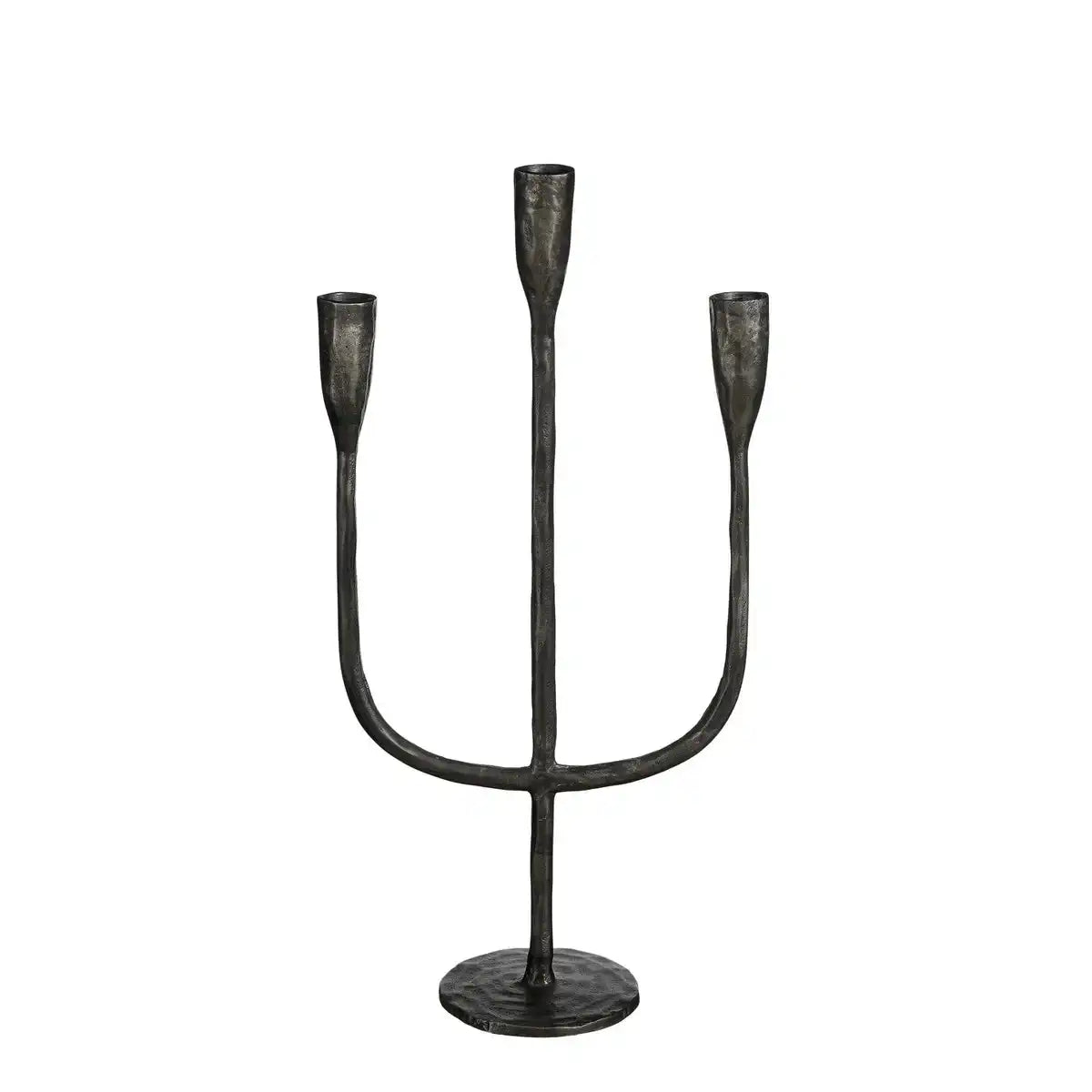 Stretto Kerzenständer – L21 x B10 x H41 cm – Schwarz