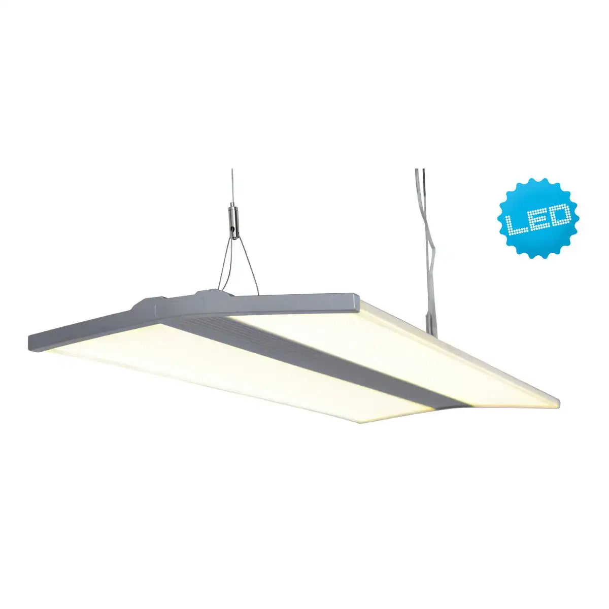 LED Pendelleuchte aus Kunststoff, mit integrierter LED, neutralweiß