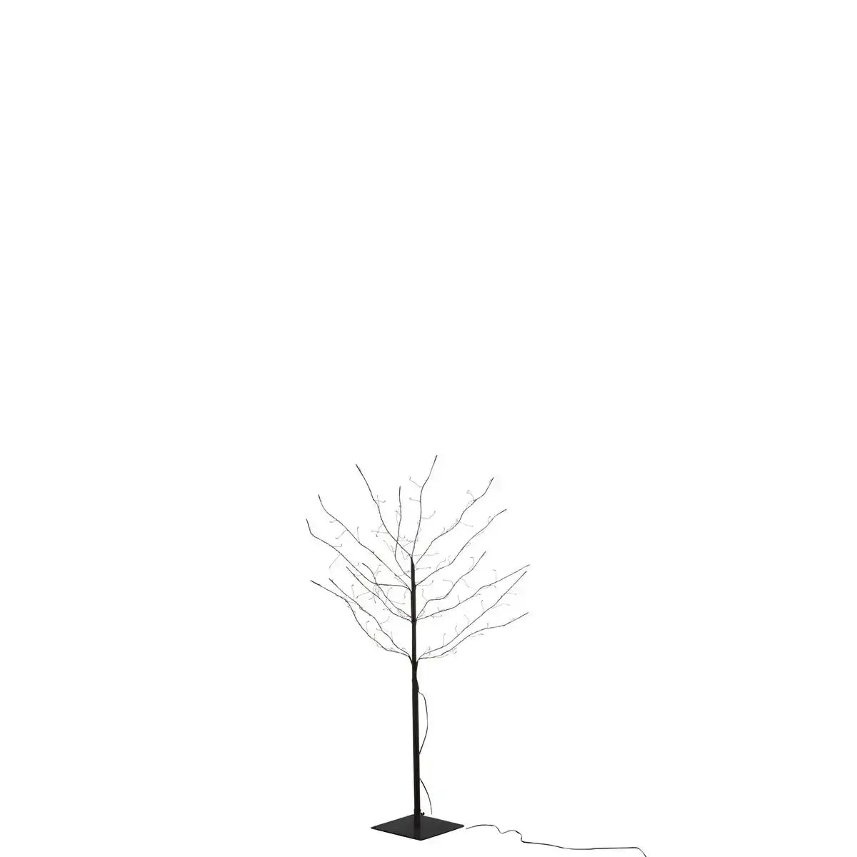 J-Line Dekoration Tree Bare - Schwarz - Metall - LED