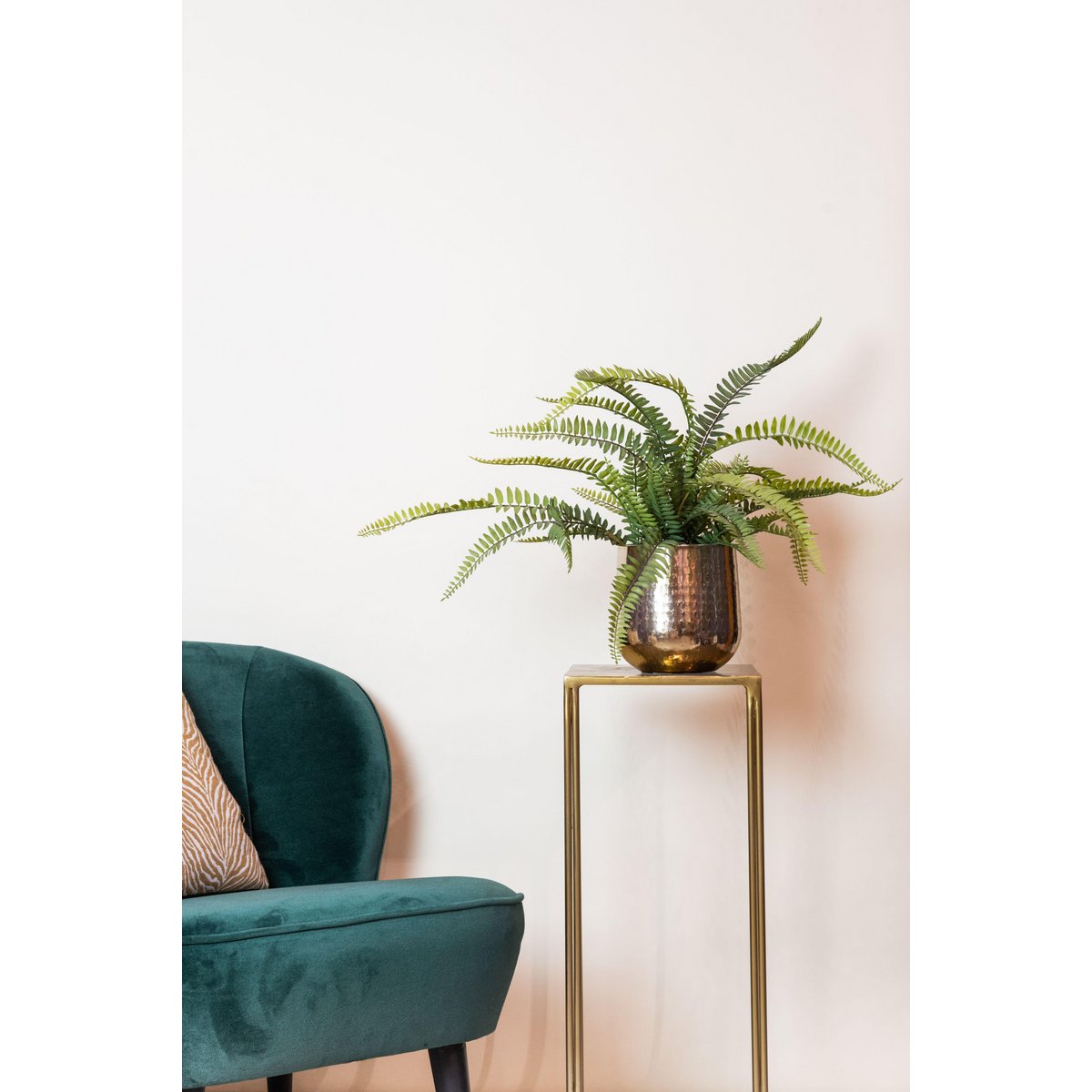 Kunstpflanze - Nephrolepis exaltata - Bostonvaren - 55 cm