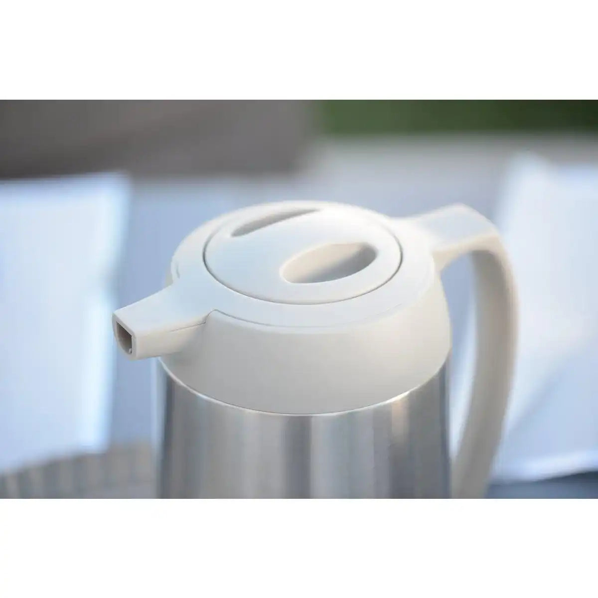 EDELSTAHL UND GRAUER ISOTHERMISCHER KAFFEEHERSTELLER 1L - HomeDesign Knaus