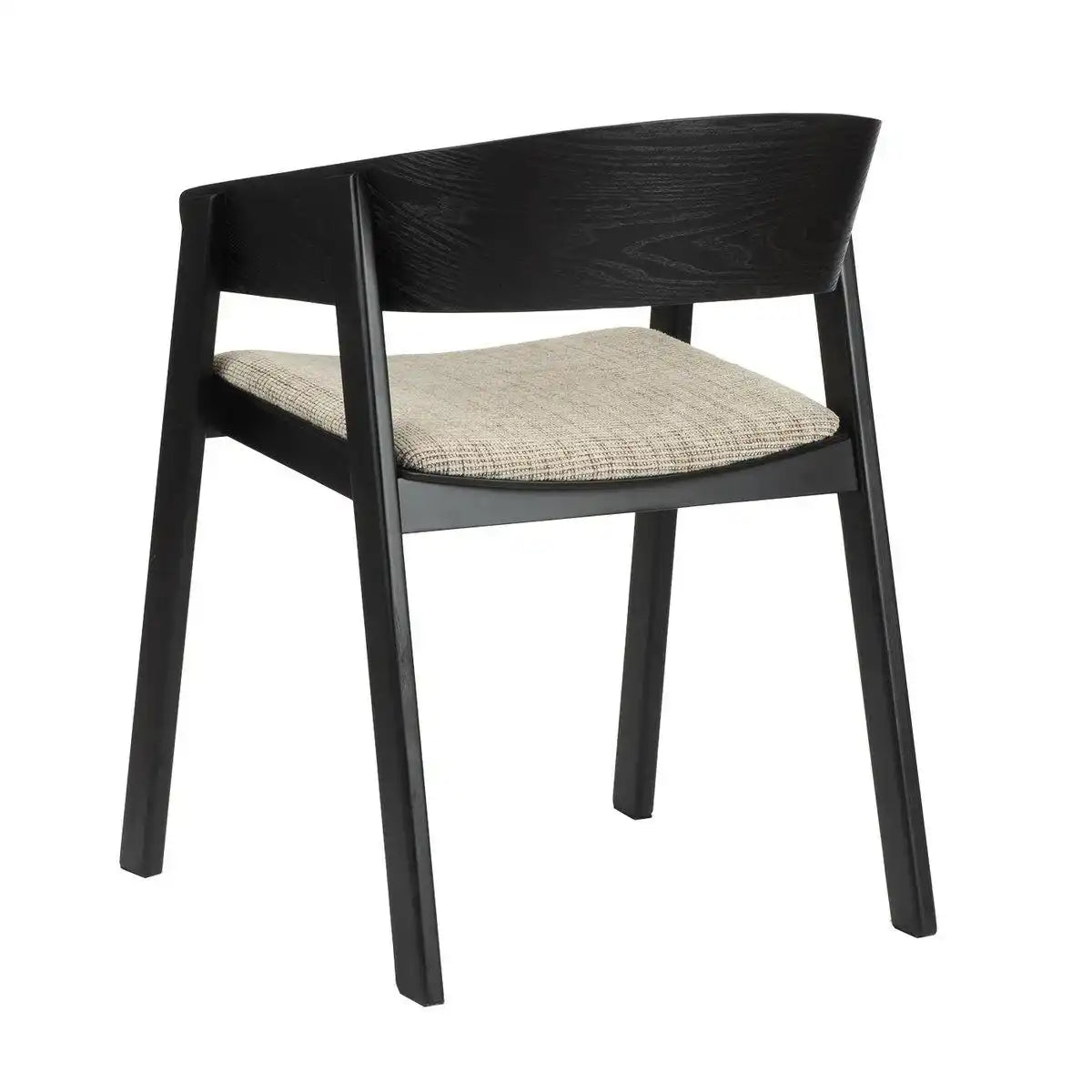 EDO -Holzsessel schwarz (2) Set (2) - HomeDesign Knaus