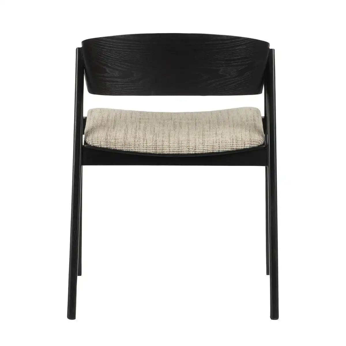 EDO -Holzsessel schwarz (2) Set (2) - HomeDesign Knaus