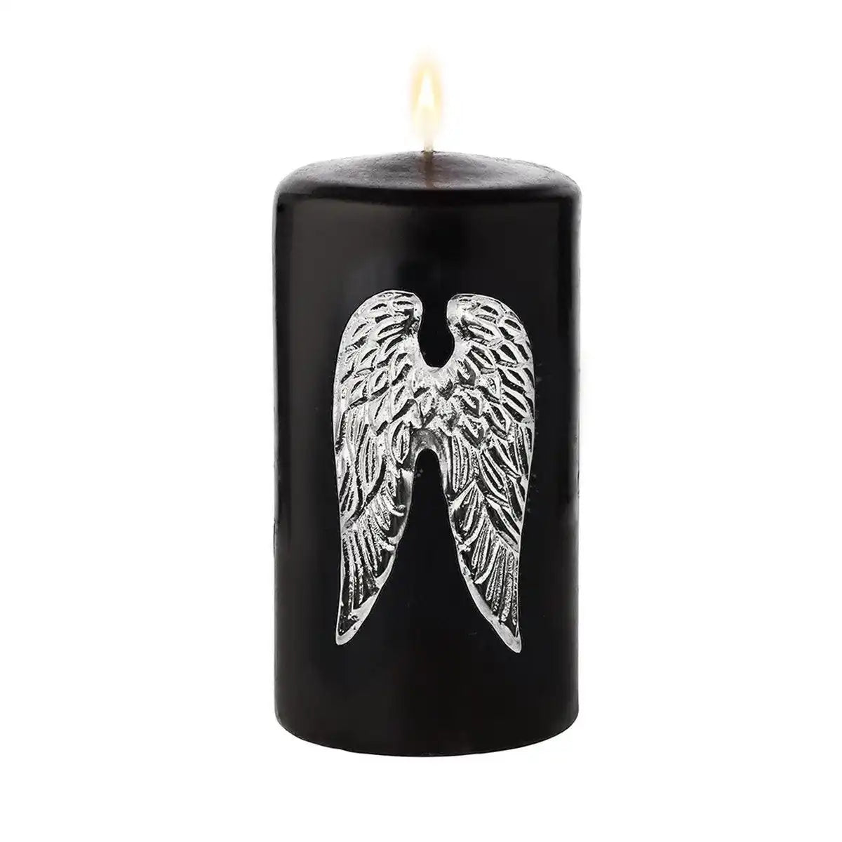 EDZARD 4er Set Kerzenpin Kerzenstecker Flügel Wings, Aluminium vernickelt, Höhe 7 cm - HomeDesign Knaus