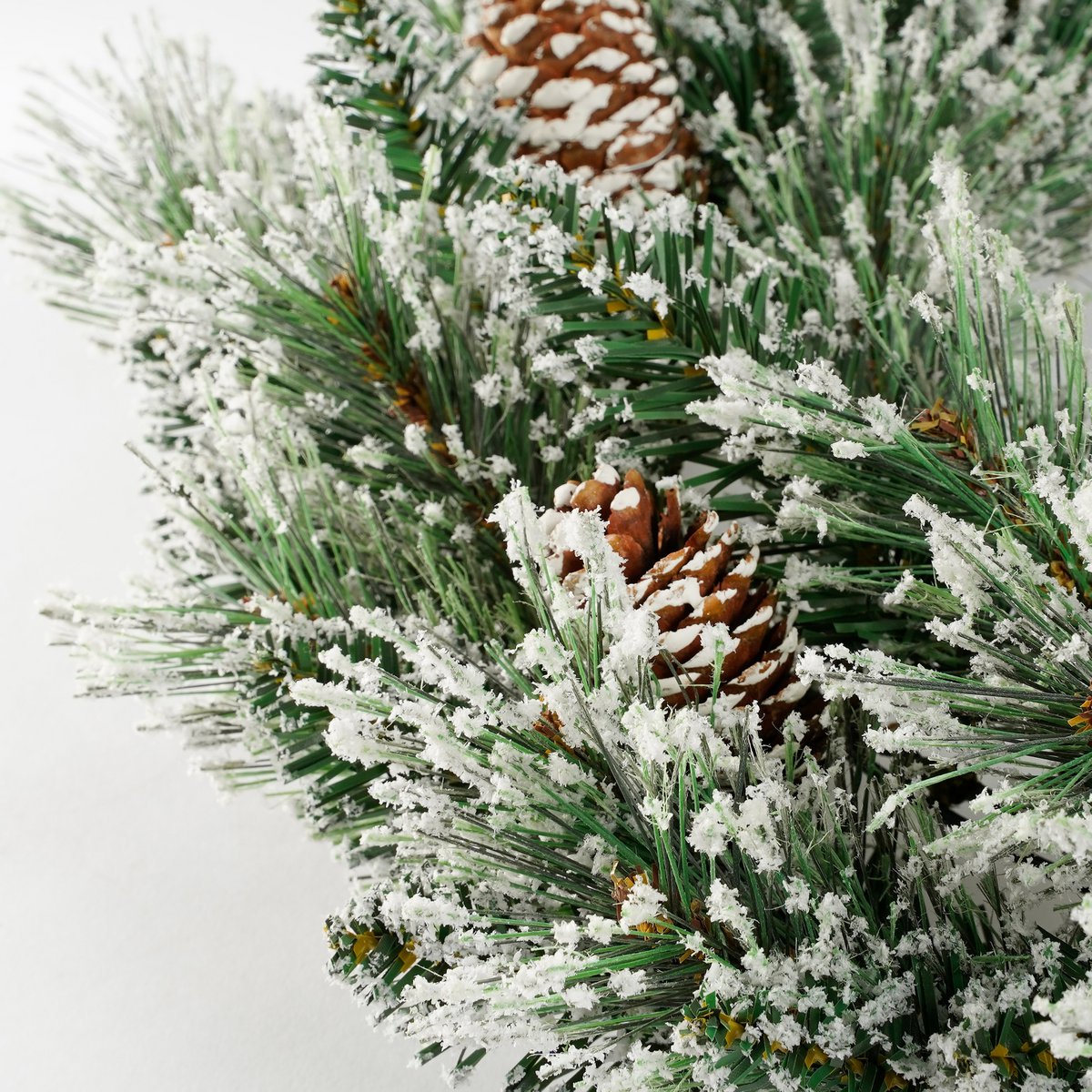 Weihnachtskrankz - Ø60 cm - Groen Frosted