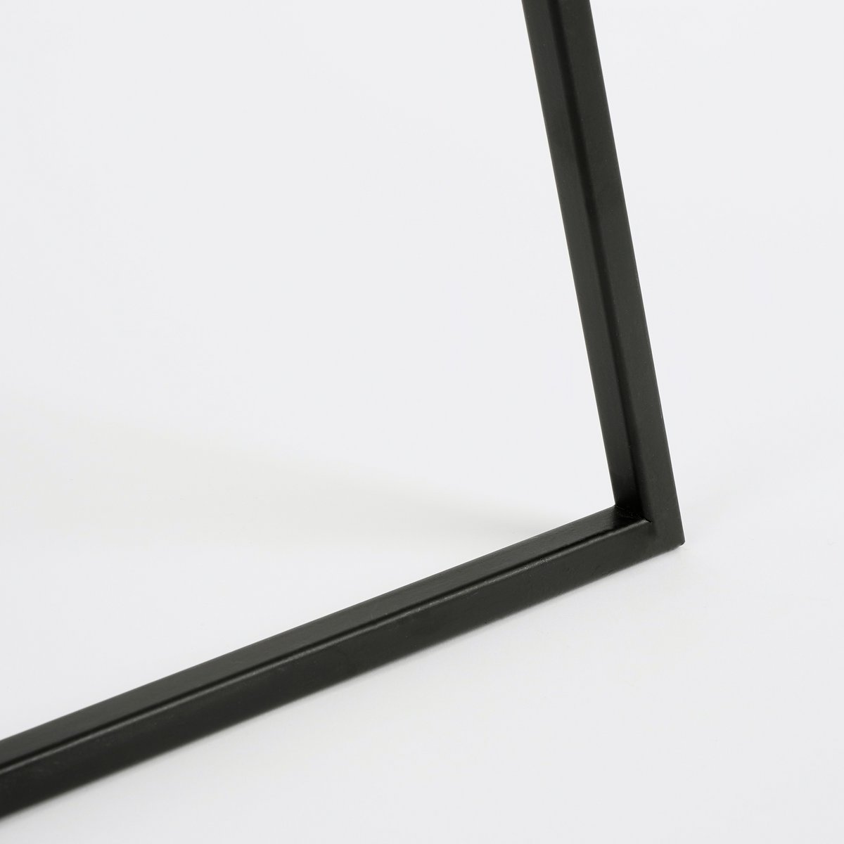 Weihnachtsdeko Wandregal für Dekorationen - L50 x H131 cm - Metall - Schwarzh