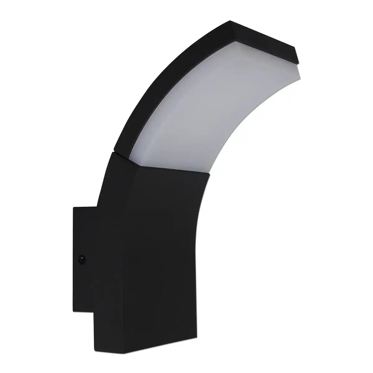 LED Außenwandleuchte "ORBIS" , aus Metall und Kunststoff in Anthrazit, mit integrierter LED