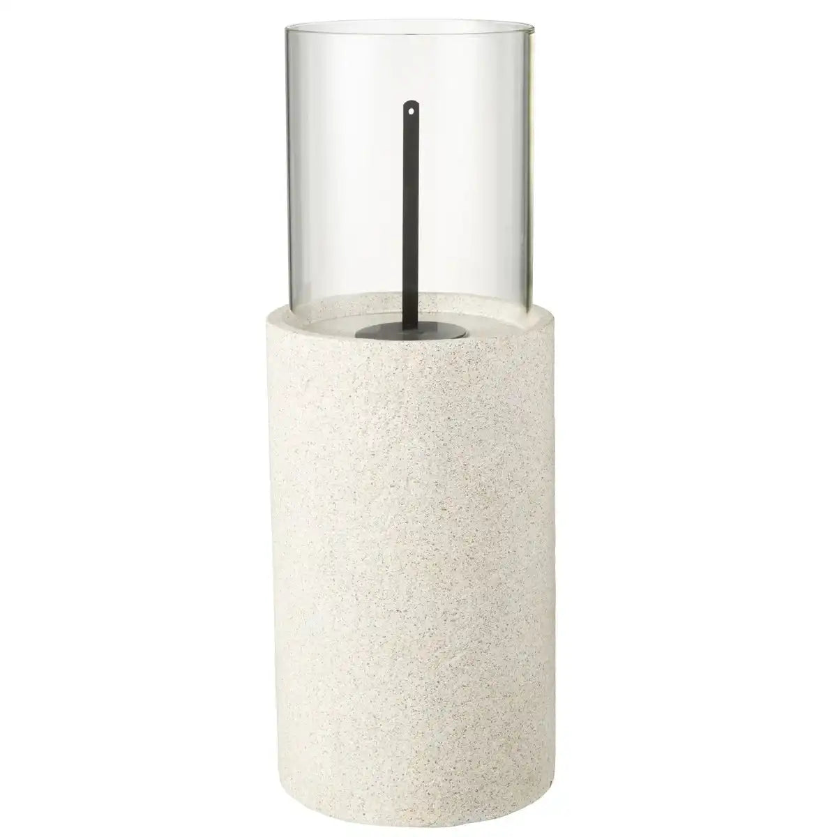 J-Line Tischkamin Bio-Ethanol-Säule Grau