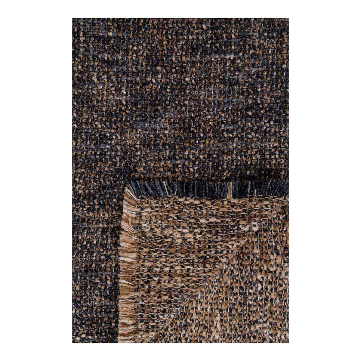 Ely Plaid - Plaid, blau/gelb, 130x170 cm - HomeDesign Knaus
