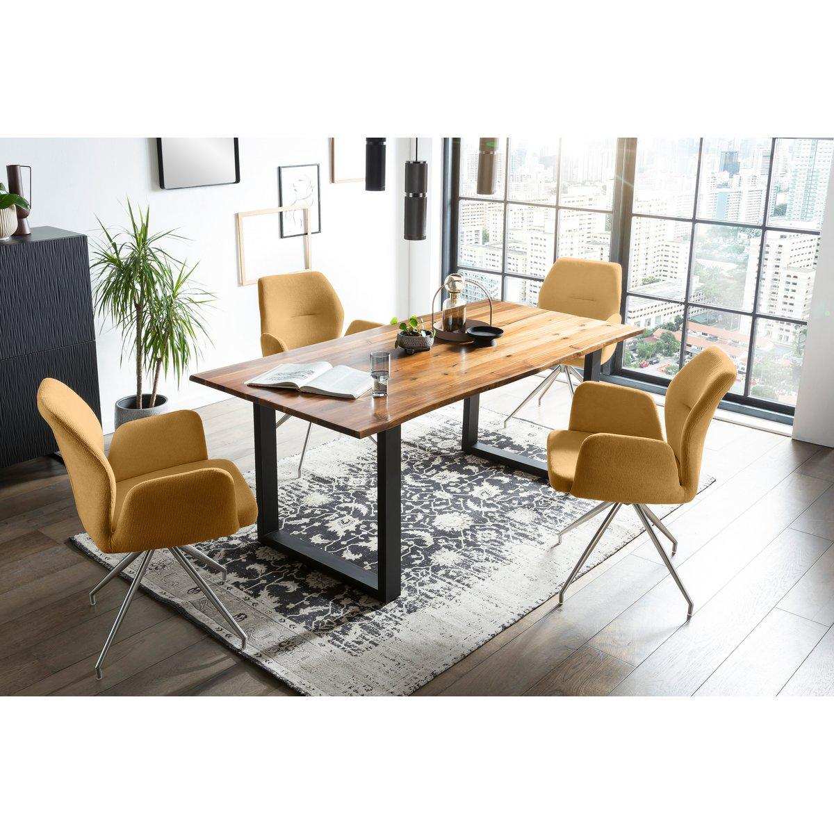 Essgruppe 5 tlg. 160x85 cm - HomeDesign Knaus
