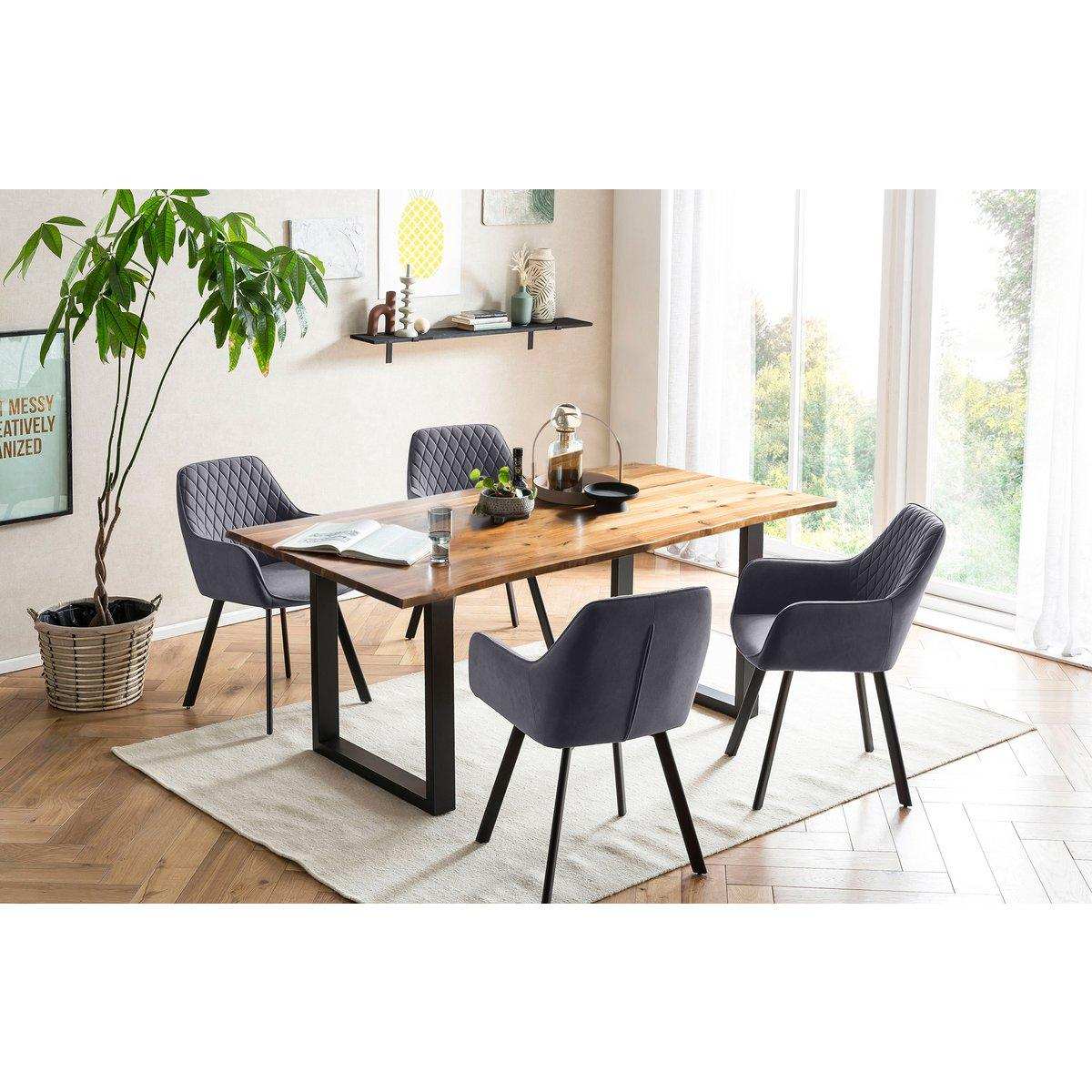 Essgruppe 5 tlg. 160x85cm - HomeDesign Knaus