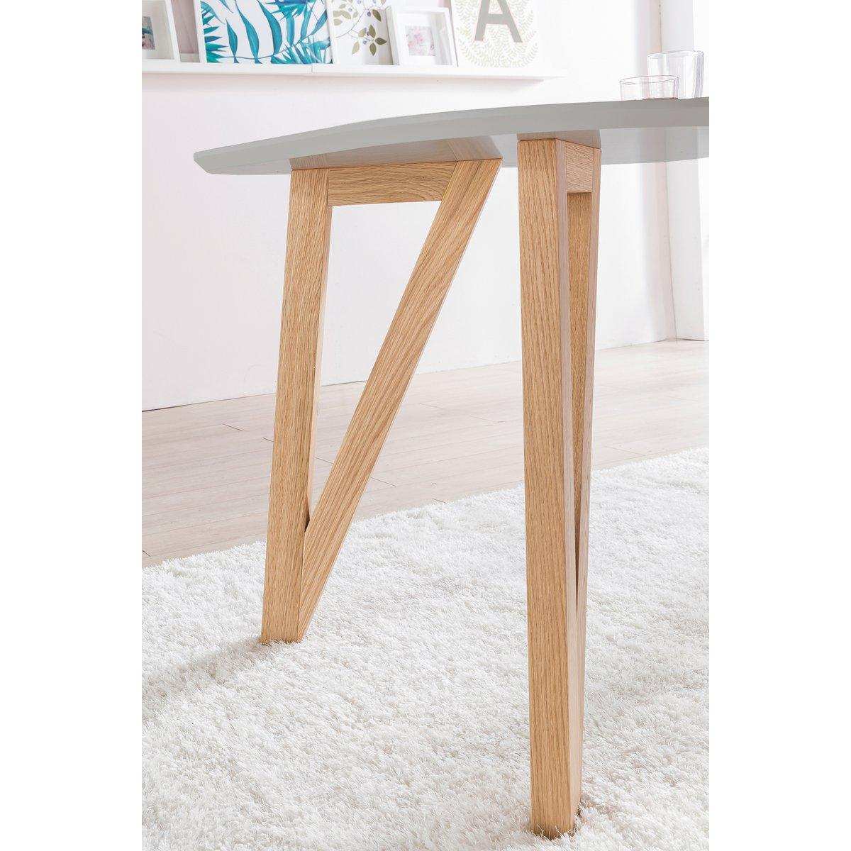 Esstisch 120x80x76 cm grau Eiche - HomeDesign Knaus