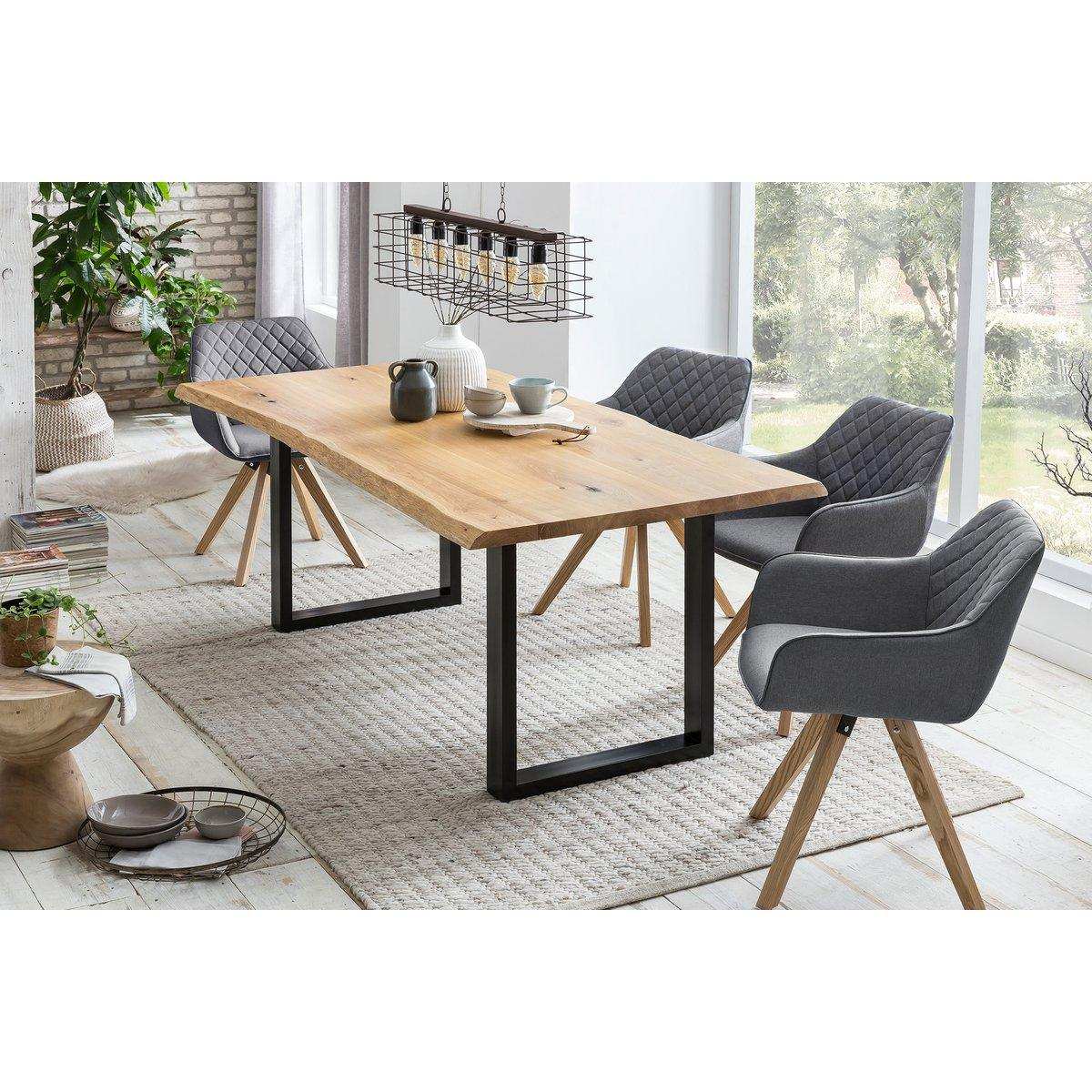 Esstisch 140x80 cm aus Eiche - HomeDesign Knaus
