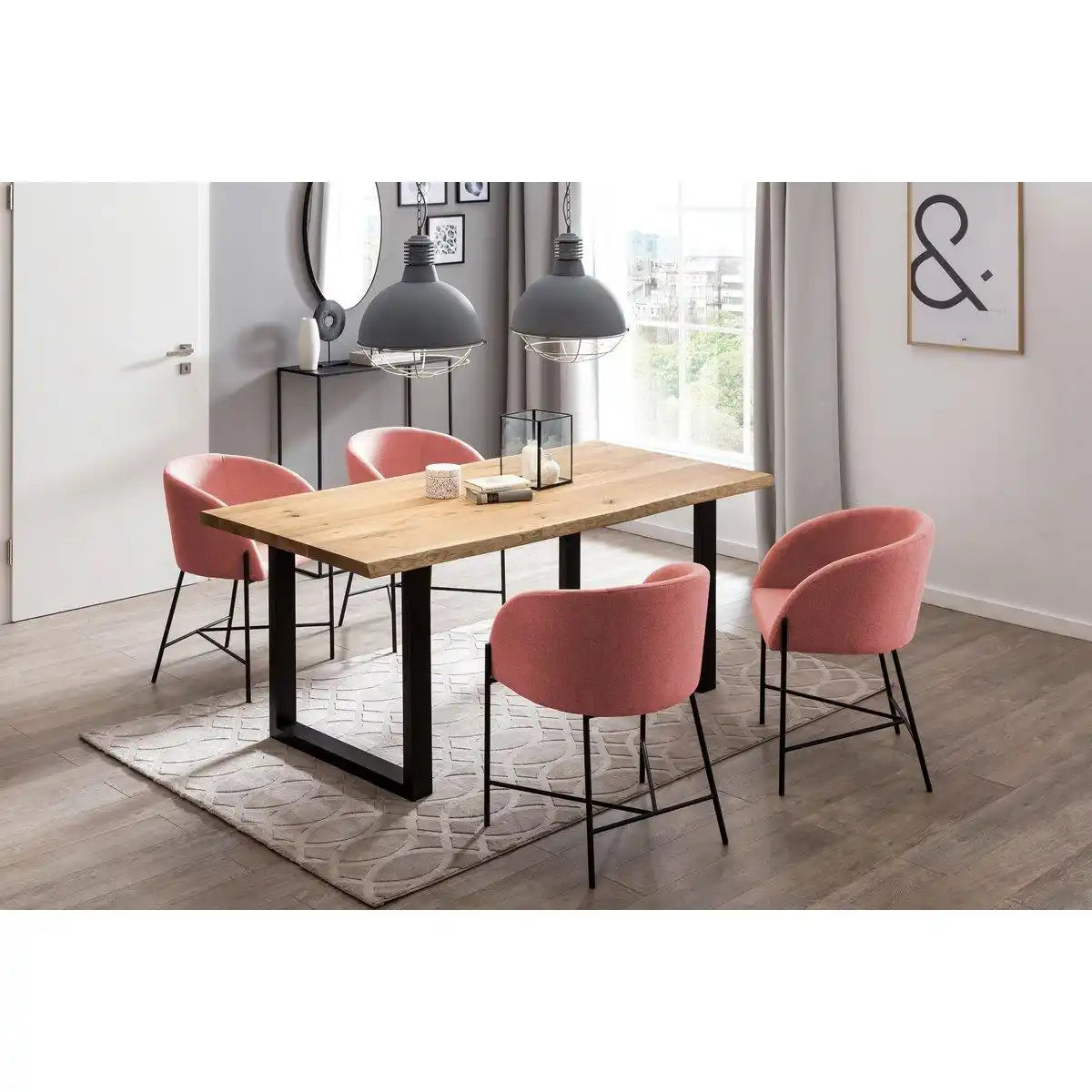 Esstisch 180x90 cm aus Eiche - HomeDesign Knaus