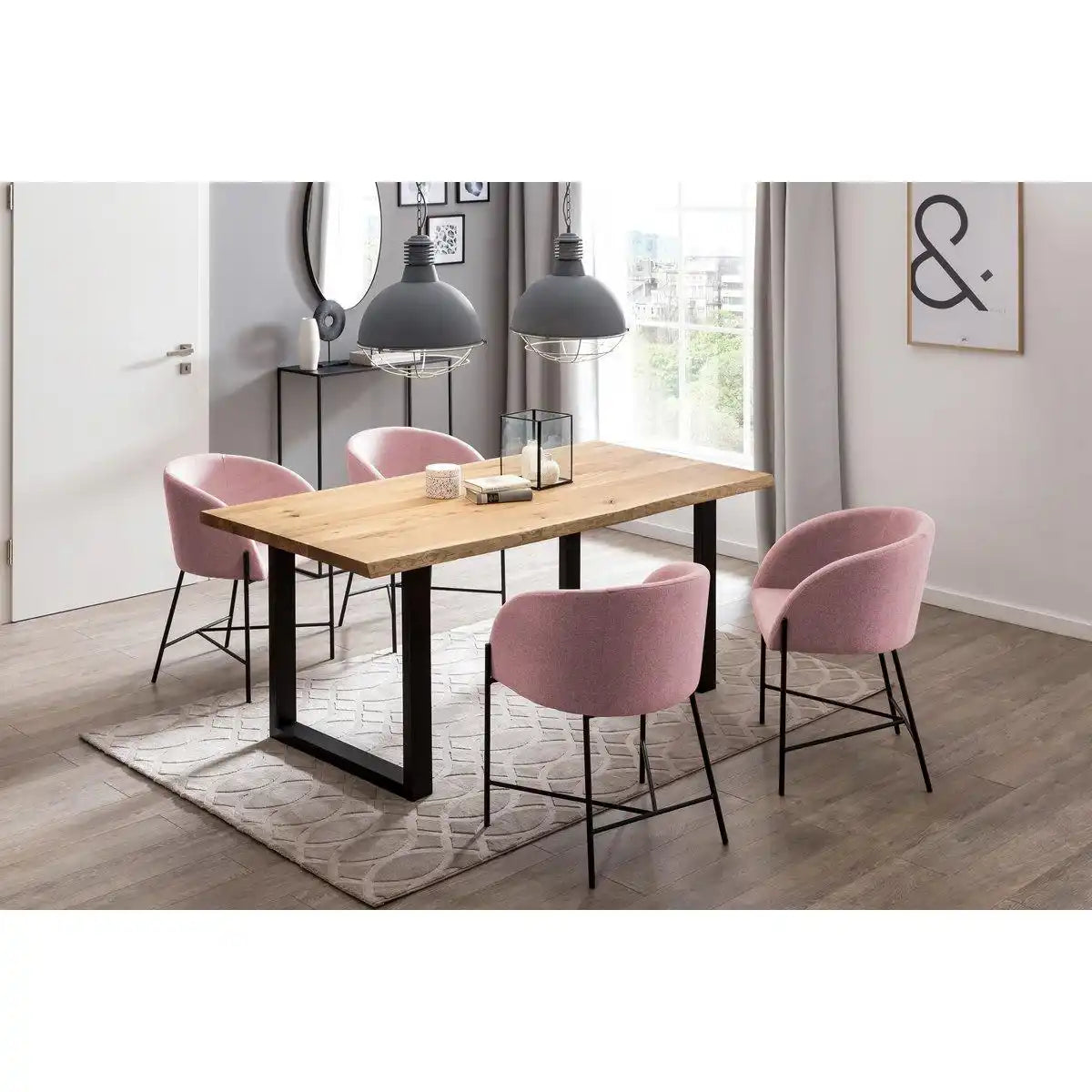 Esstisch 180x90 cm aus Eiche - HomeDesign Knaus