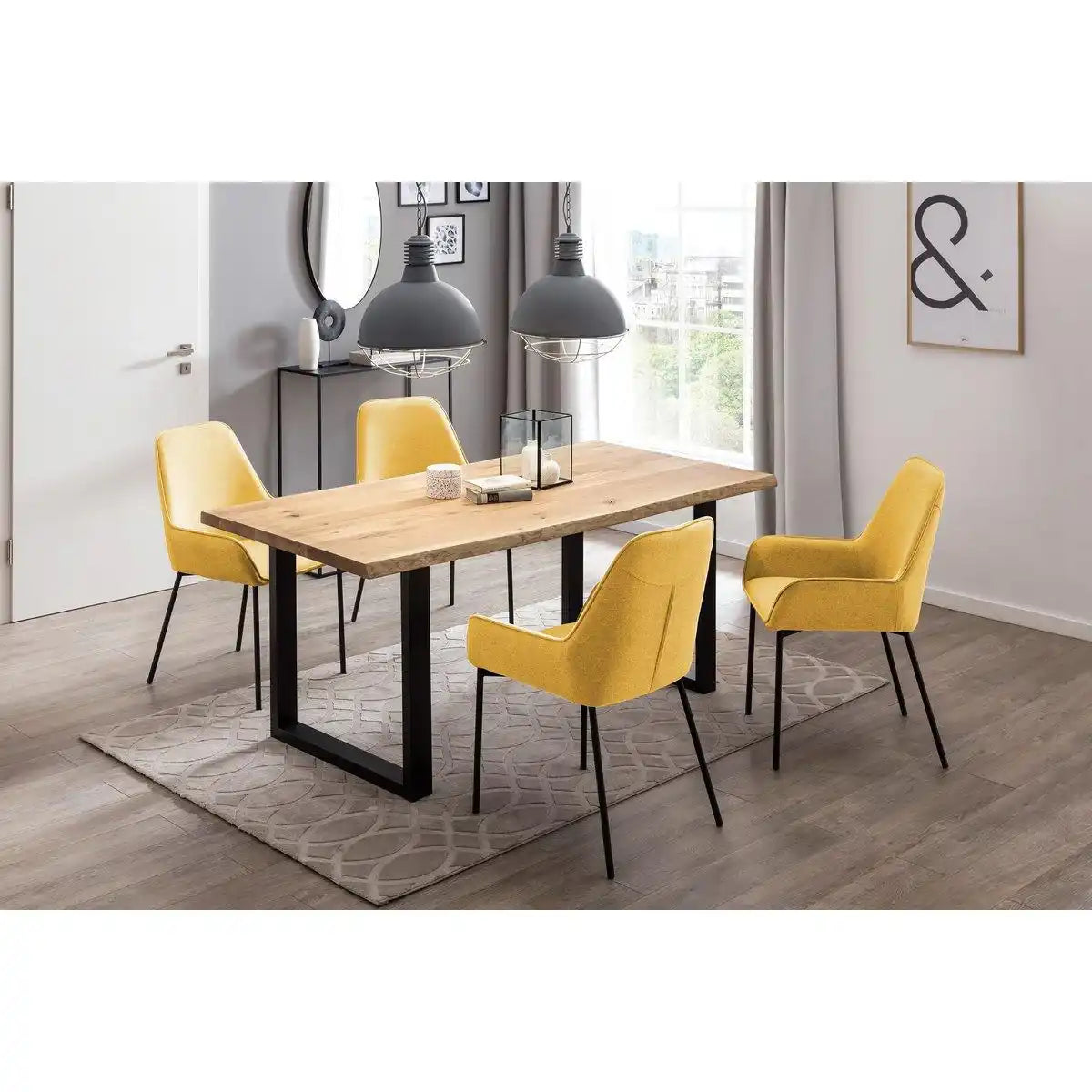 Esstisch 180x90 cm aus Eiche - HomeDesign Knaus