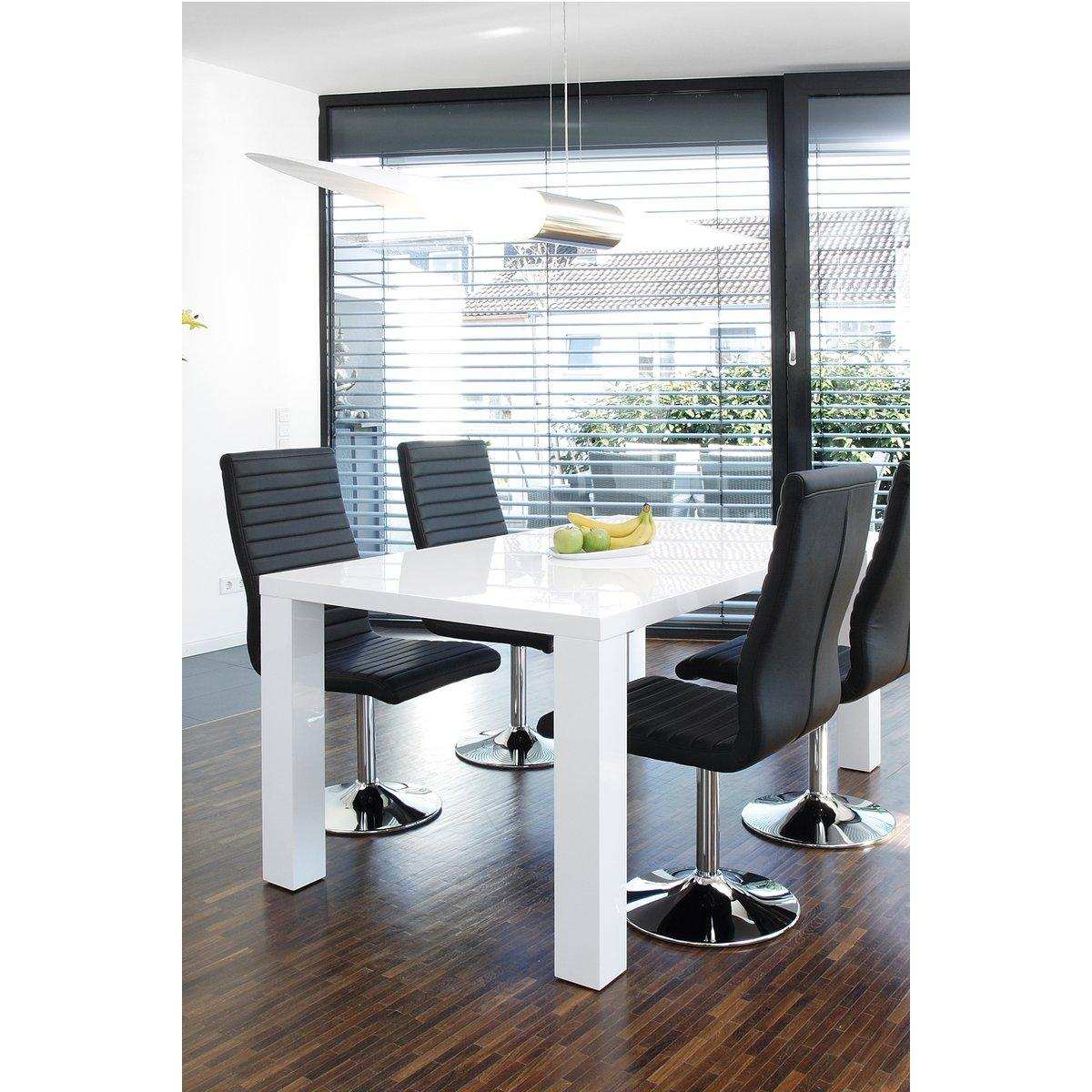 Esstisch 180x90x76 cm weiß - HomeDesign Knaus