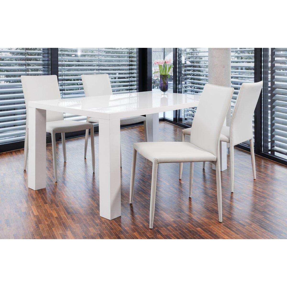 Esstisch 180x90x76 cm weiß - HomeDesign Knaus