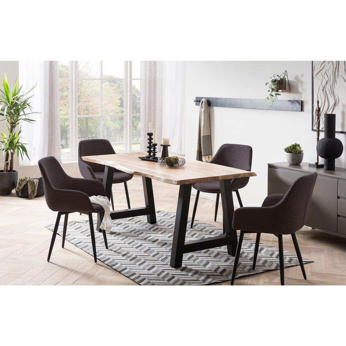 Esstisch Akazie 140x80 cm - HomeDesign Knaus