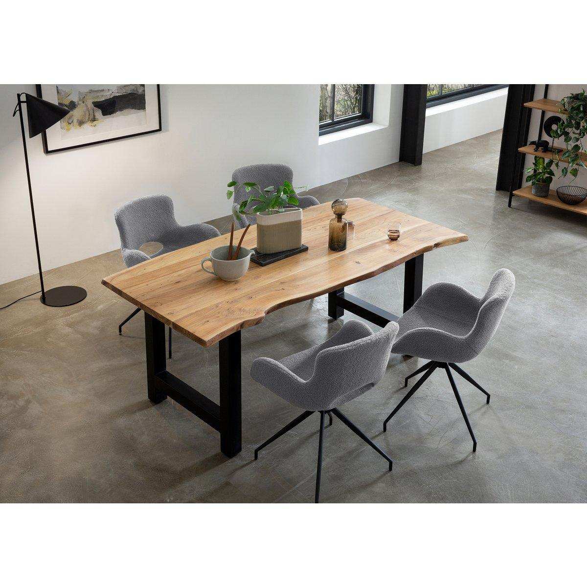 Esstisch Akazie 140x80 cm - HomeDesign Knaus