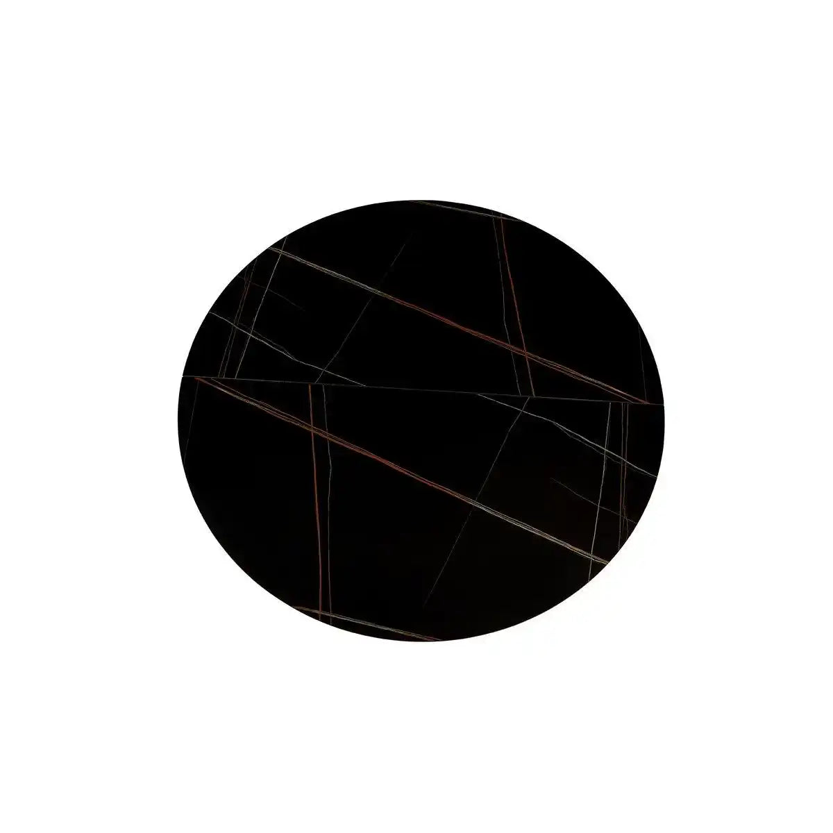 Esstisch Ø120 cm Schwarz - HomeDesign Knaus