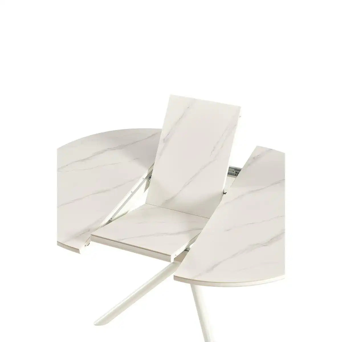 Esstisch Ø120 cm Weiß - HomeDesign Knaus