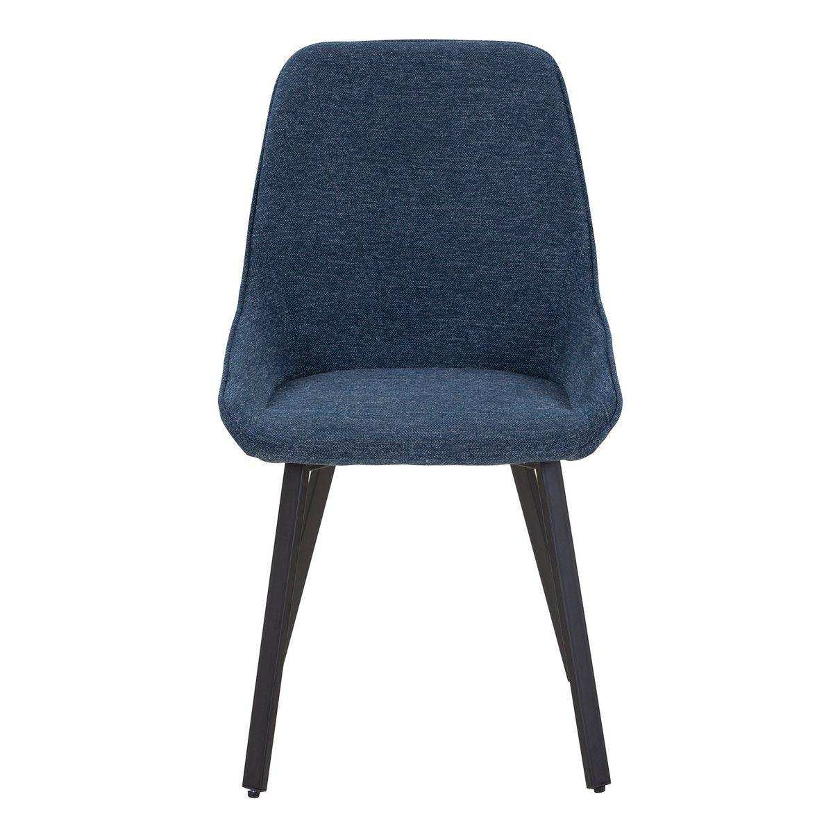 Esszimmerstuhl 2er Set Dunkelblau - HomeDesign Knaus