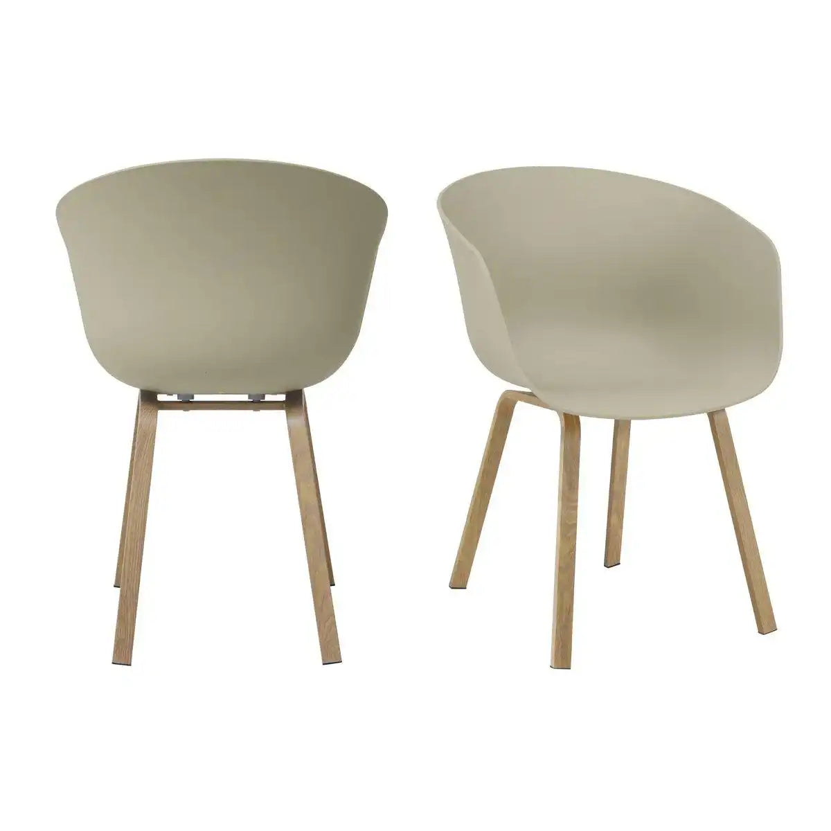 Esszimmerstuhl 2er Set grau - HomeDesign Knaus