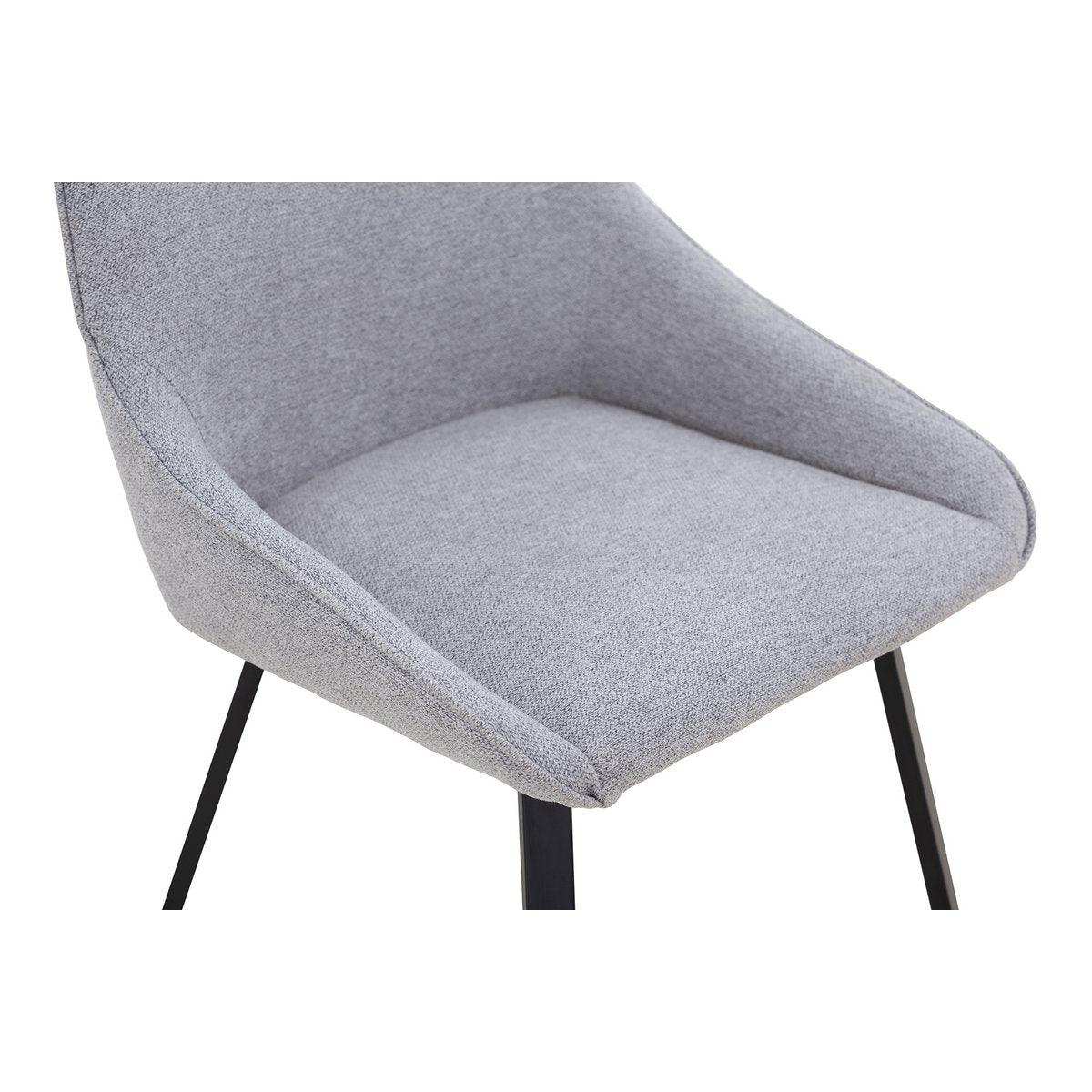 Esszimmerstuhl 2er Set Grau - HomeDesign Knaus