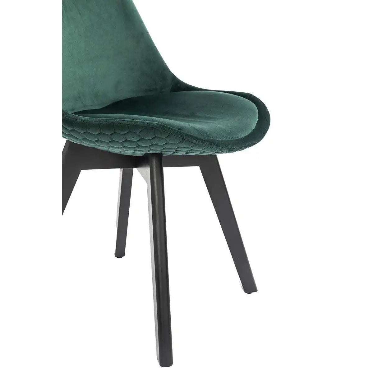 Esszimmerstuhl 2er Set grün Samt - HomeDesign Knaus