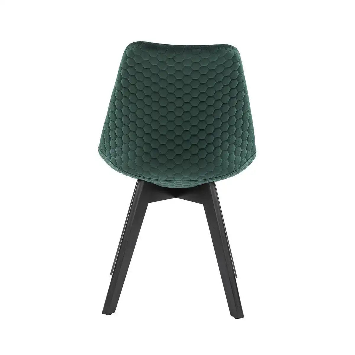 Esszimmerstuhl 2er Set grün Samt - HomeDesign Knaus