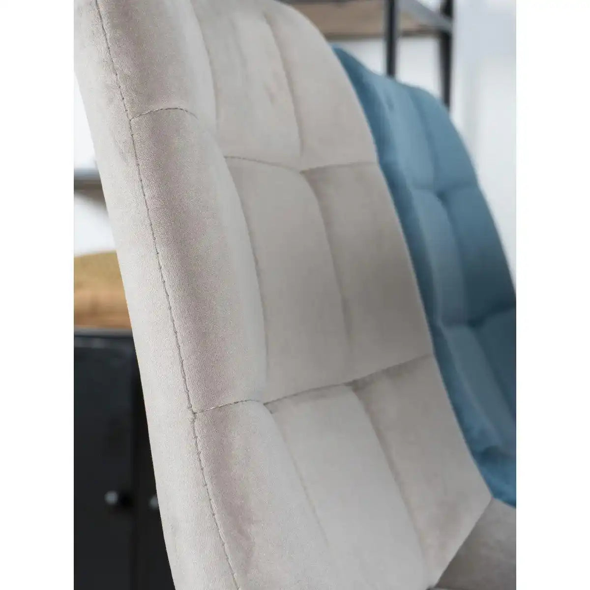 Esszimmerstuhl Galgary Velvet Taupe - HomeDesign Knaus