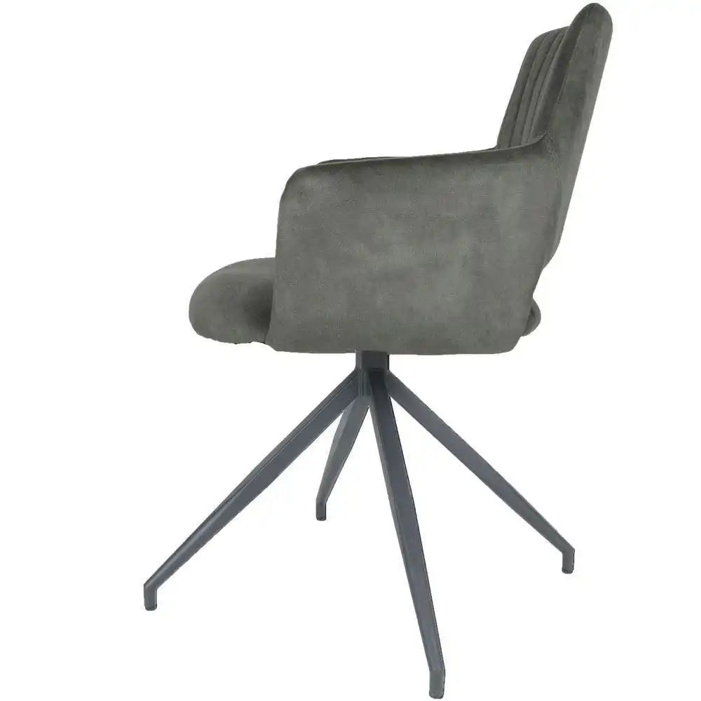 Esszimmerstuhl Jaspis Army Green - HomeDesign Knaus