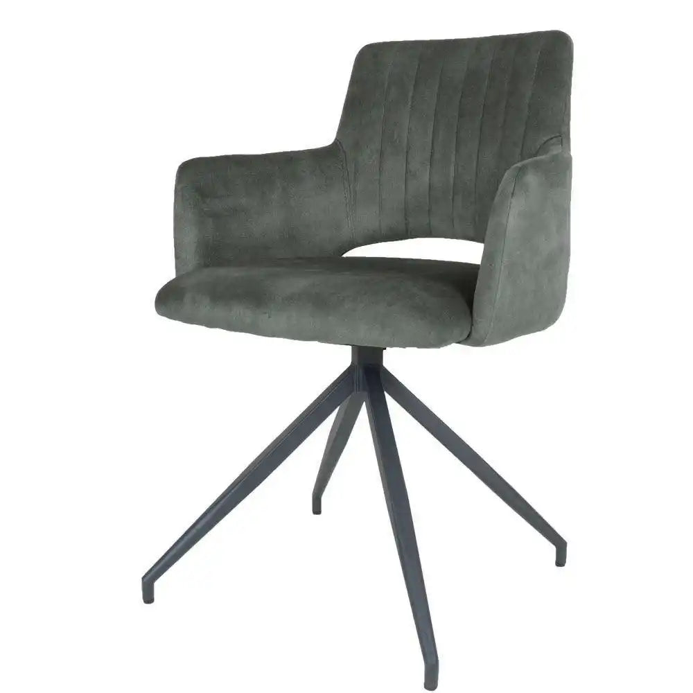 Esszimmerstuhl Jaspis Army Green - HomeDesign Knaus