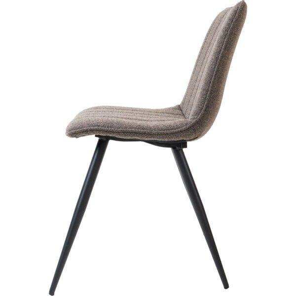 Esszimmerstuhl Joppe Bouclé-Stoff Stuhl - HomeDesign Knaus