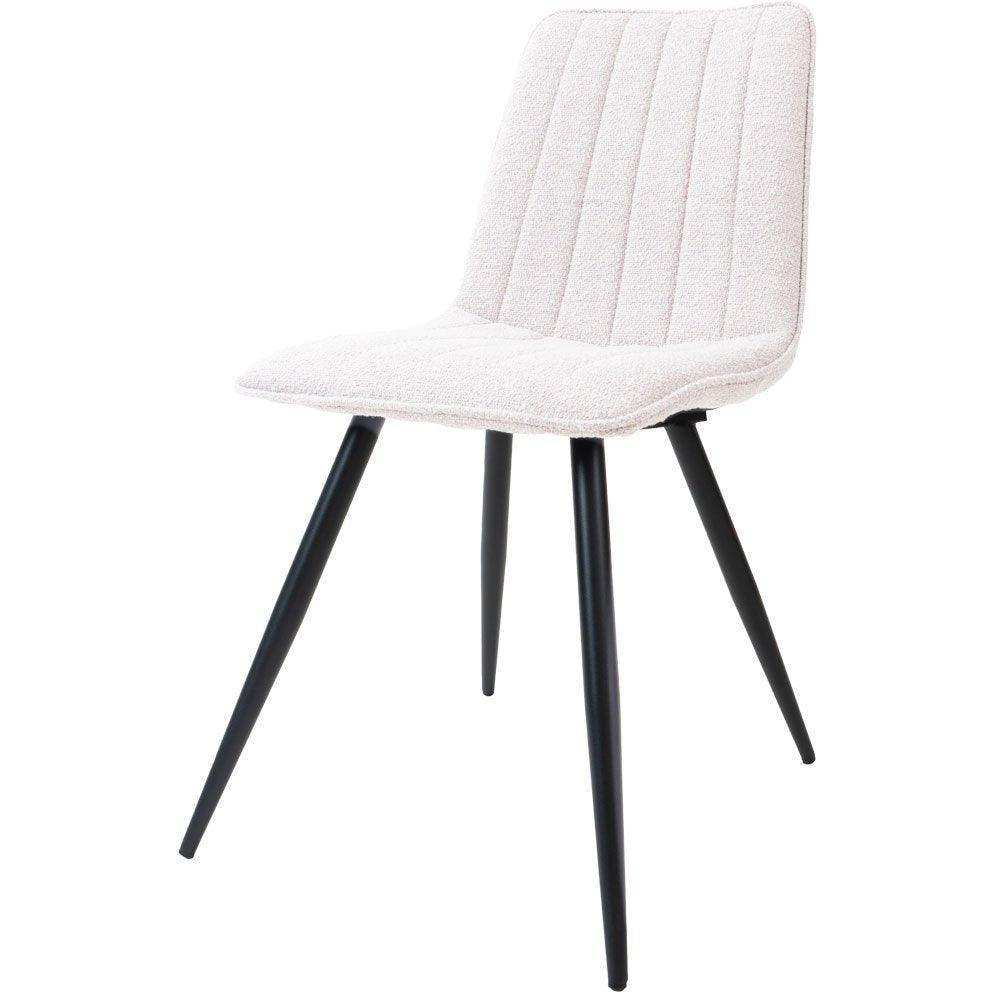 Esszimmerstuhl Joppe Bouclé-Stoff Stuhl - HomeDesign Knaus
